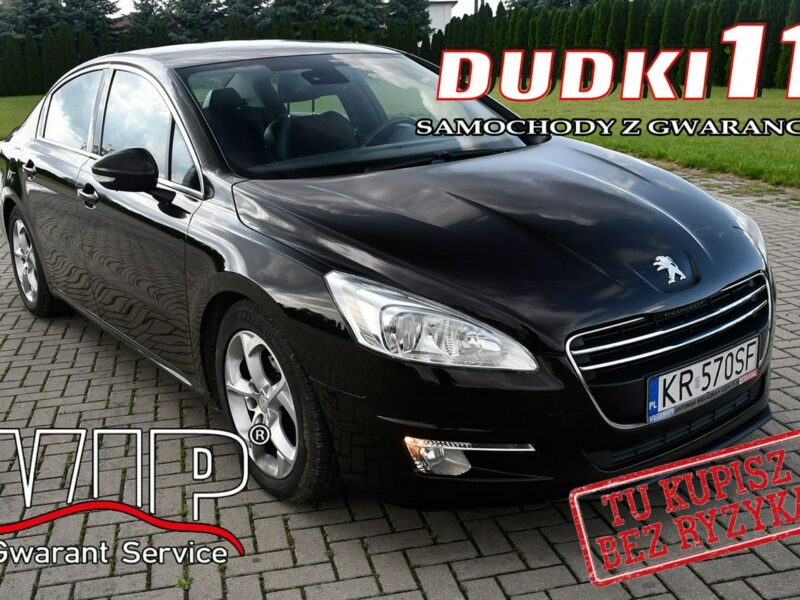 Peugeot 508 2.0HDI Salon Polska.Klimatronic 2 str.Parktronic.2 Komp.Koł.Pól-Skóry. I (2010-2018)