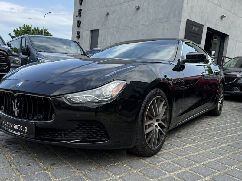 Maserati Ghibli 3.0 410KM SQ4 Kamera Cofania Bi ksenon+led Skóry Szyberdach