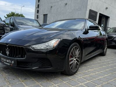 Maserati Ghibli 3.0 410KM SQ4 Kamera Cofania Bi ksenon+led Skóry Szyberdach