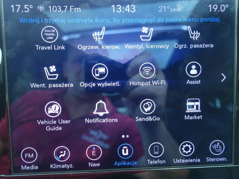 Chrysler Pacifica Oferta prywatna * Pełna Opcja Limited S * Szklany Dach * Nowe LPG