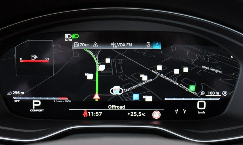 Audi A4 Allroad 45TFSI Quattro B&O3D Virtual Matrix Hak Masaż Ambiente Kamera Webasto