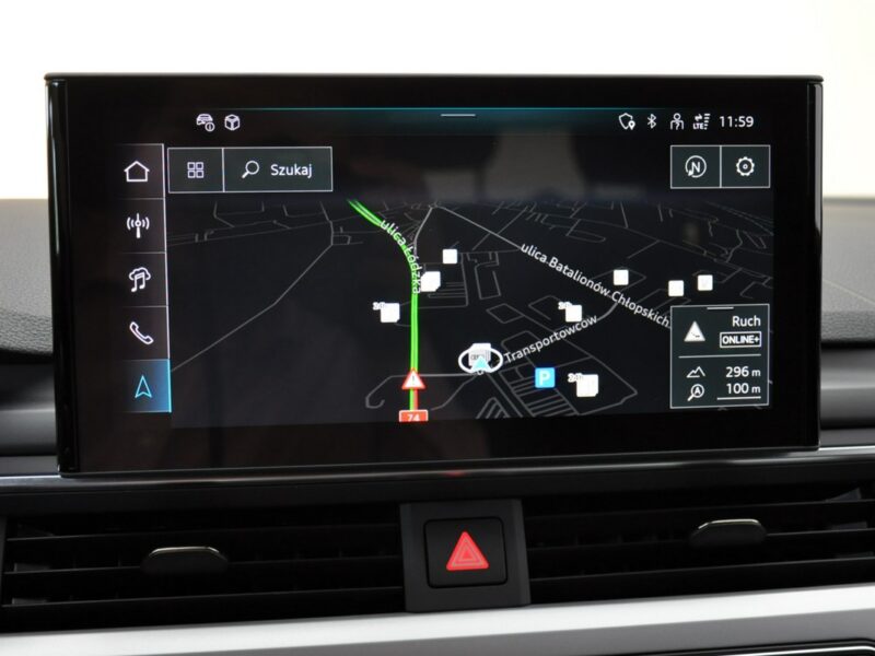 Audi A4 Allroad 45TFSI Quattro B&O3D Virtual Matrix Hak Masaż Ambiente Kamera Webasto