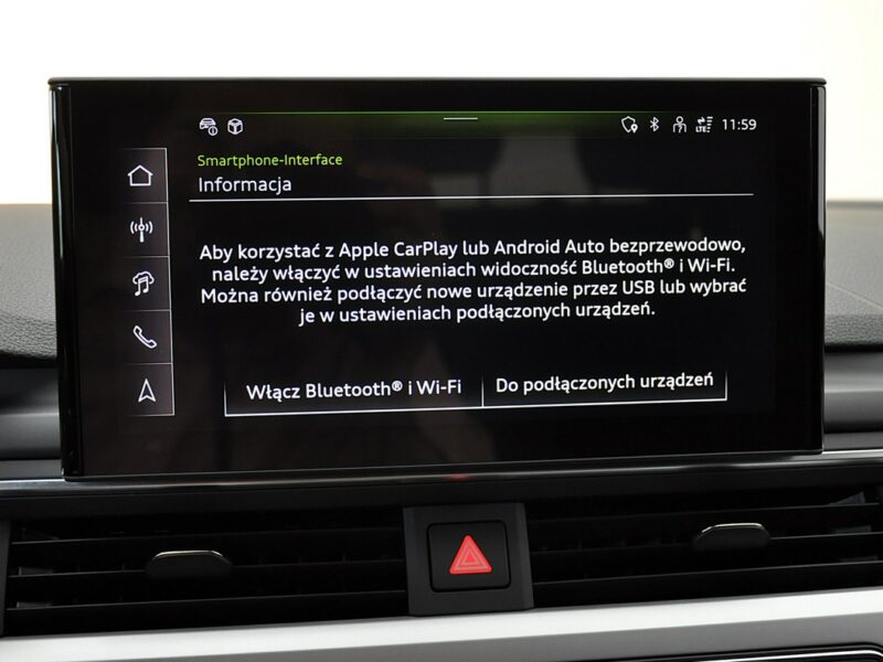 Audi A4 Allroad 45TFSI Quattro B&O3D Virtual Matrix Hak Masaż Ambiente Kamera Webasto