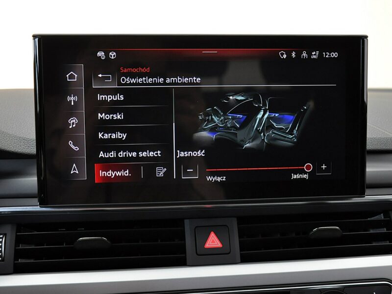 Audi A4 Allroad 45TFSI Quattro B&O3D Virtual Matrix Hak Masaż Ambiente Kamera Webasto