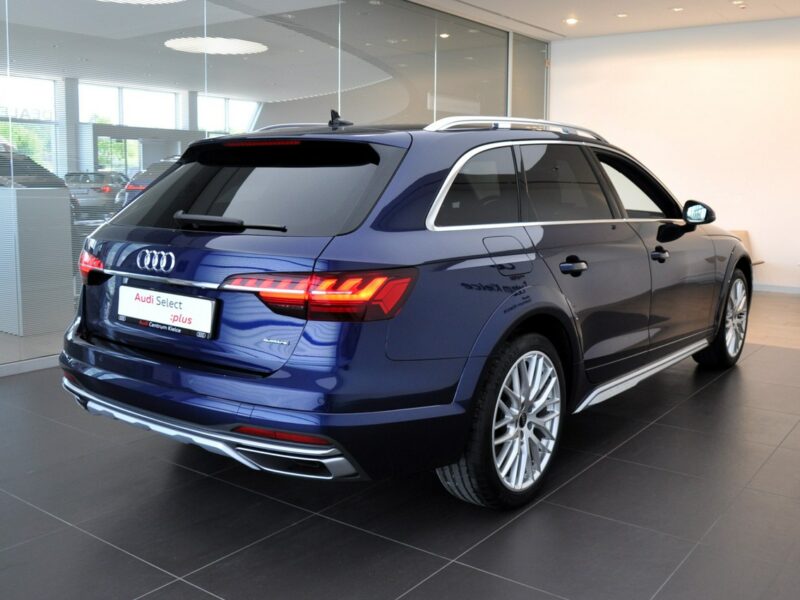 Audi A4 Allroad 45TFSI Quattro B&O3D Virtual Matrix Hak Masaż Ambiente Kamera Webasto