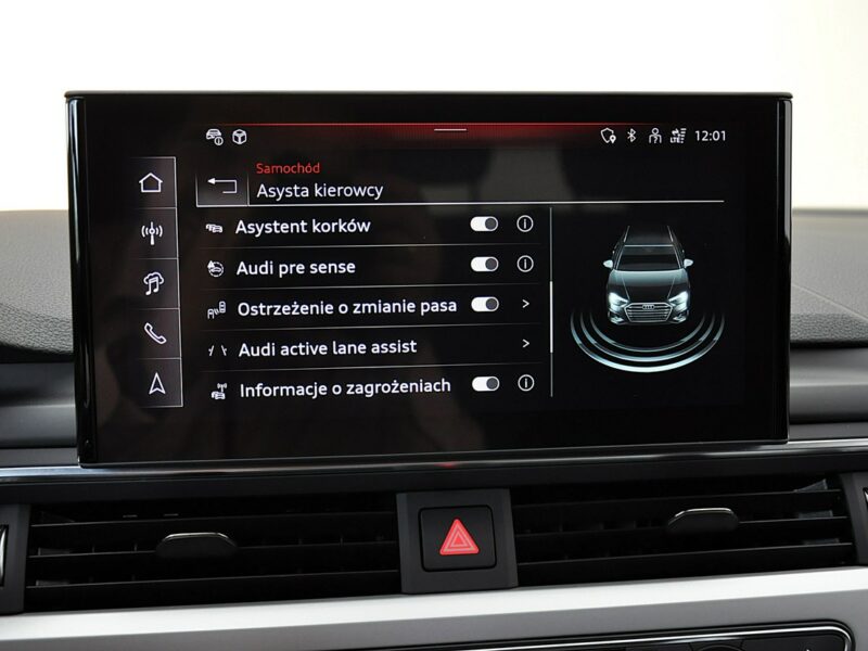 Audi A4 Allroad 45TFSI Quattro B&O3D Virtual Matrix Hak Masaż Ambiente Kamera Webasto