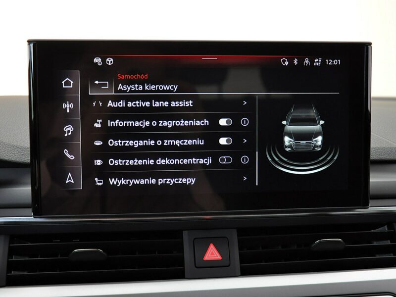 Audi A4 Allroad 45TFSI Quattro B&O3D Virtual Matrix Hak Masaż Ambiente Kamera Webasto
