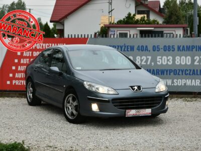 Peugeot 407 2.0 16v BENZYNA 136KM 2004r. Climatronic TEMPOMAT alufelgi czujniki