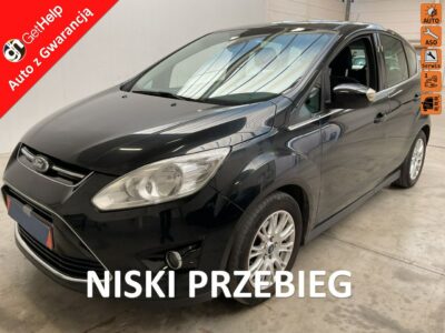 Ford C-Max Titanium,przebieg gwarantow, oryginalny lakier,hak, isofix,klimatronik II (2010-)