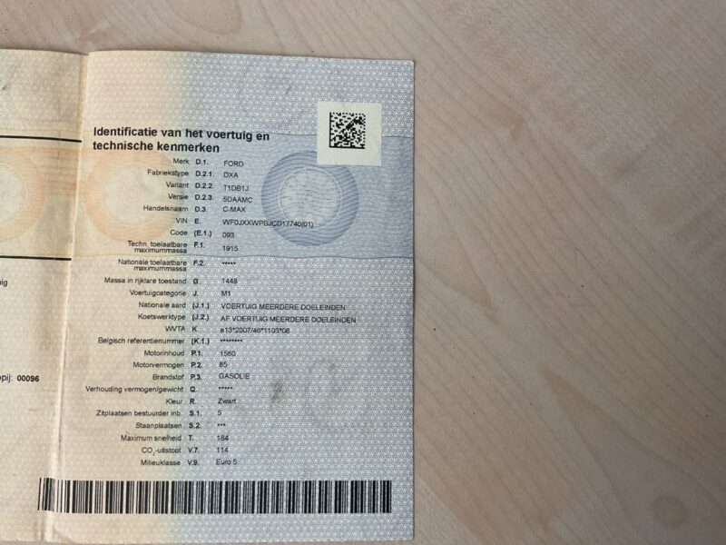 Ford C-Max Titanium,przebieg gwarantow, oryginalny lakier,hak, isofix,klimatronik II (2010-)