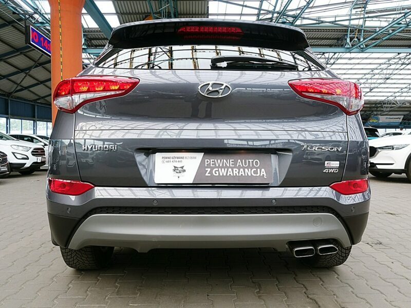 Hyundai Tucson 4x4 177KM Podgrzewana KIER+FOTELE Led GWARANCJA I-wł Kraj Bezwyp F23% III (2015-2020)