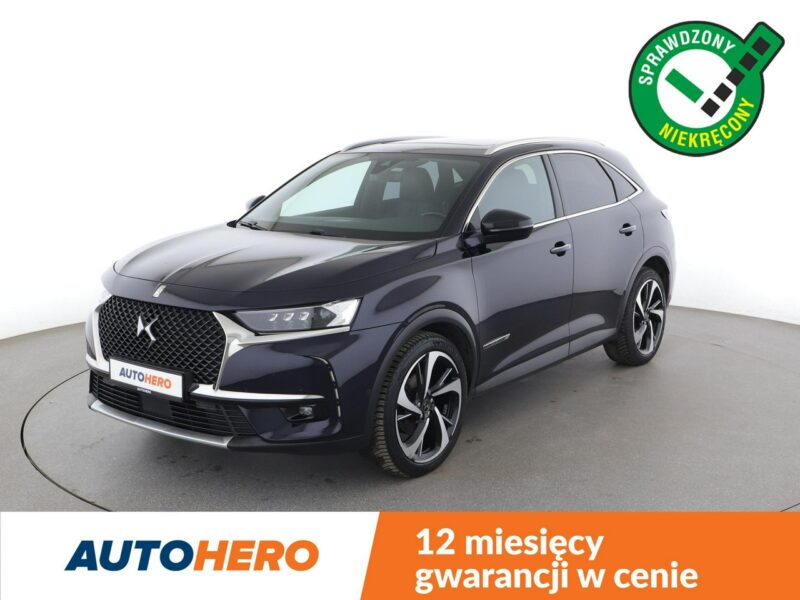 DS Automobiles DS 7 Crossback OPERA Automat Panorama Navi ACC Wentylowana Skóra Masaże Kamera DS LED