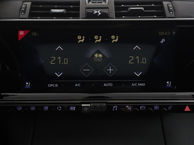 DS Automobiles DS 7 Crossback OPERA Automat Panorama Navi ACC Wentylowana Skóra Masaże Kamera DS LED