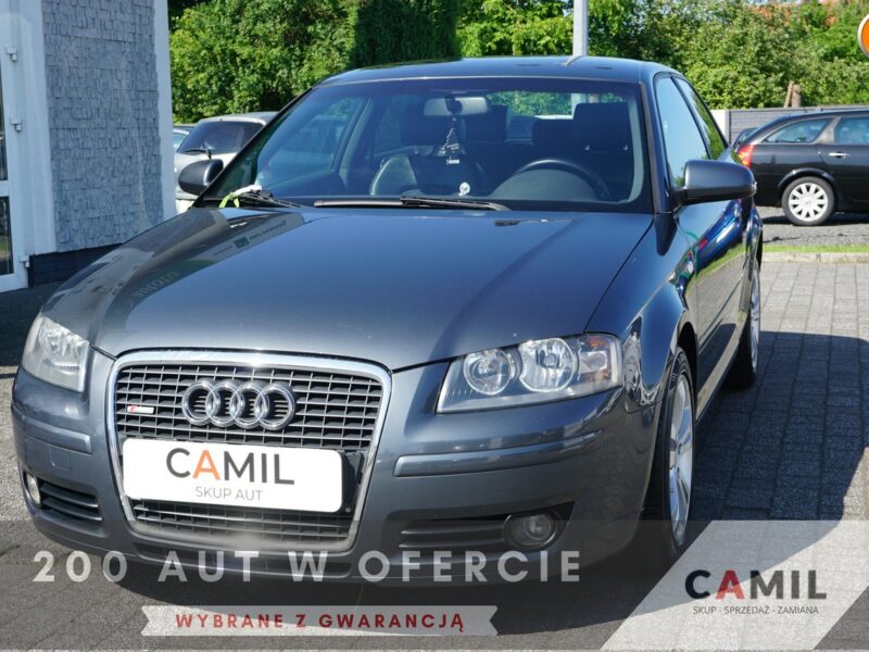Audi A3 S-Line, zarejestrowane i ubezpieczone w Polsce, 8P (2003-2012)