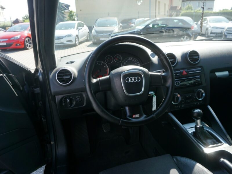 Audi A3 S-Line, zarejestrowane i ubezpieczone w Polsce, 8P (2003-2012)