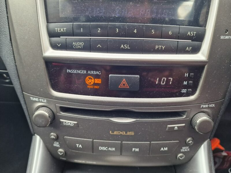 Lexus IS 2.5 BENZYNA 208 KM, Automat, Klima, Skóra, Alufelgi, ANGLIK II (2005-2012)