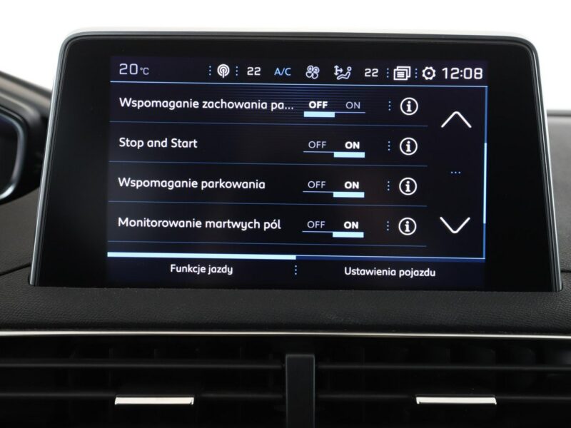 Peugeot 5008 Allure 7-osob. PDC grzane fotele navi kamera virtual półskóra tempomat II (2017-)