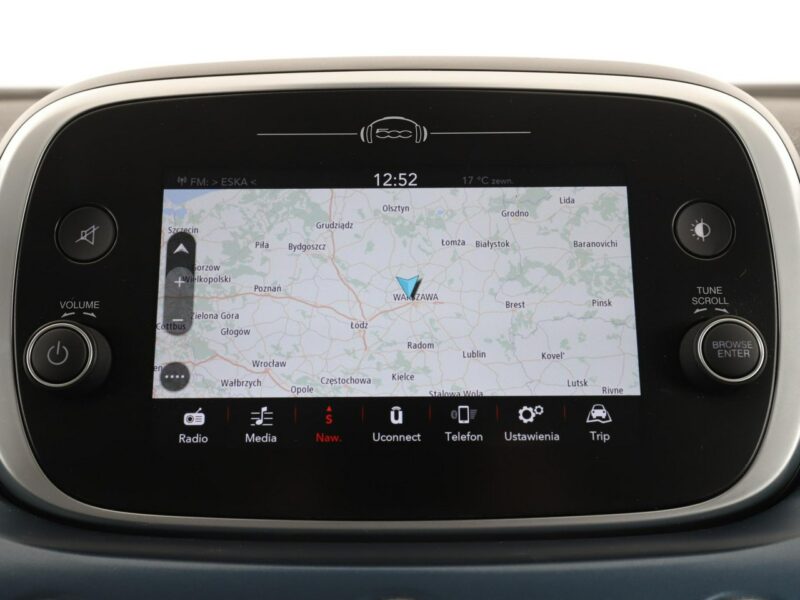 Fiat 500x LED Kamera cofania klima auto navi bluetooth multifunkcja