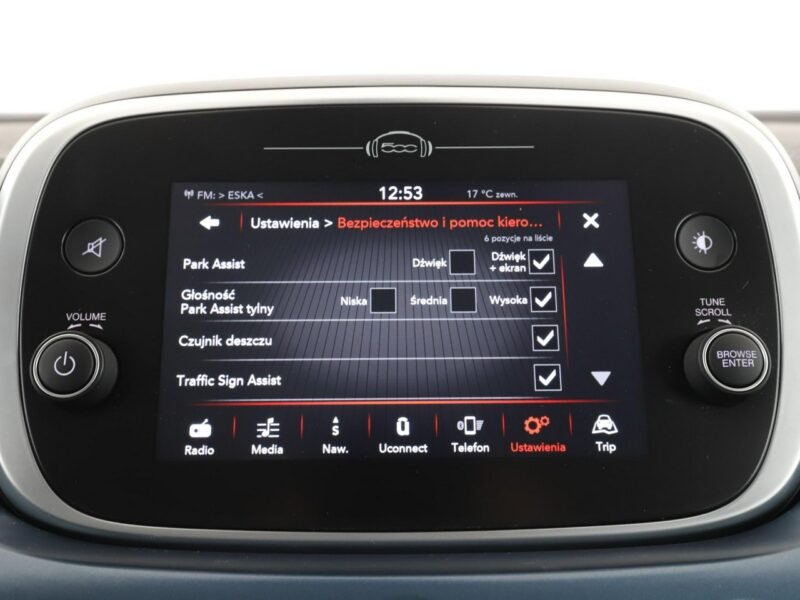 Fiat 500x LED Kamera cofania klima auto navi bluetooth multifunkcja