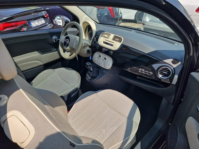 Fiat 500 1.2 Benzyna 69 KM, Klimatyzacja, Panorama, Bluetooth, Alufelgi, Isofix I (2007-)
