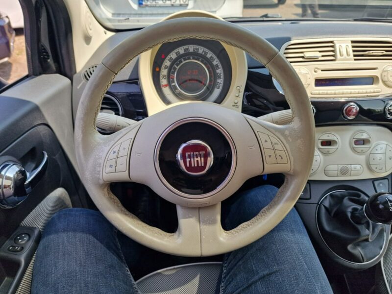 Fiat 500 1.2 Benzyna 69 KM, Klimatyzacja, Panorama, Bluetooth, Alufelgi, Isofix I (2007-)