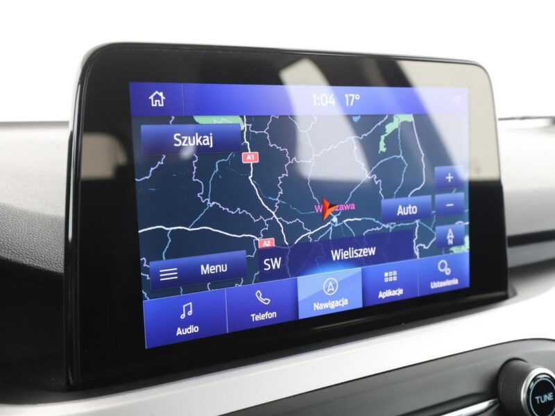 Ford Focus navigacja klimatyzacja czujniki parkowania bluetoothnavigacja klimatyz Mk4 (2018-)