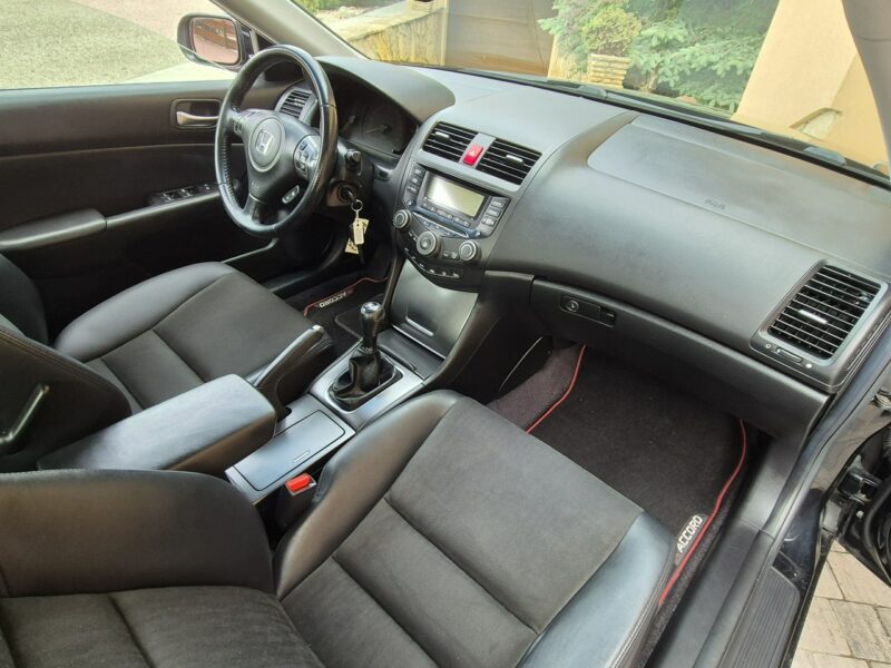 Honda Accord I rej 2007r, Cała Oryginał, Półskóra, Z Niemiec-Zarejestrowana VII (2002-2008)