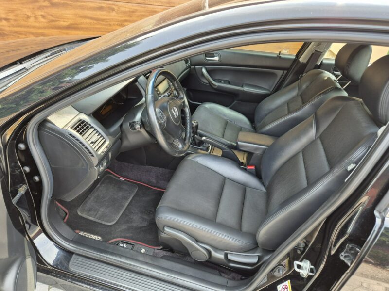 Honda Accord I rej 2007r, Cała Oryginał, Półskóra, Z Niemiec-Zarejestrowana VII (2002-2008)