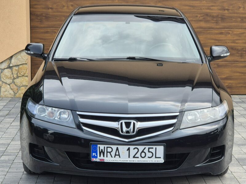 Honda Accord I rej 2007r, Cała Oryginał, Półskóra, Z Niemiec-Zarejestrowana VII (2002-2008)