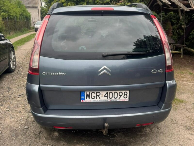 Citroen C4 Picasso Citroen C4 Picasso 2.0 Benz + 3 letni Gaz * 7-osobowy * Climatronic * I (2006-2013)