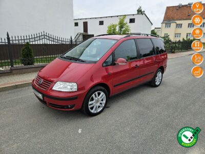 Volkswagen Sharan Opłacony Zdrowy Zadbany Serwisowany Klima Nawi Alusy Po Serwisie I (1995-2010)