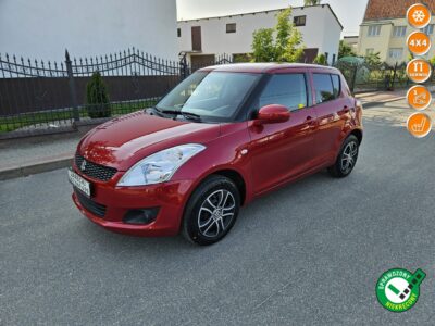 Suzuki Swift Opłacony Zdrowy Zadbany Serwisowany Klima 4x4 1 WŁ Po Serwisie V (2010-)