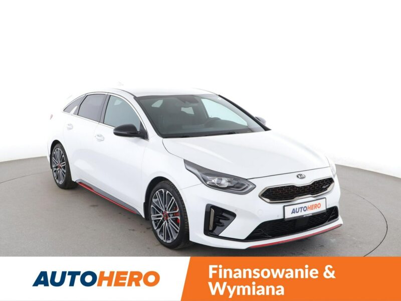 Kia Pro Cee'd GT, kam.cofania, półskóra, podg.fotele, tempomat, aut.klima
