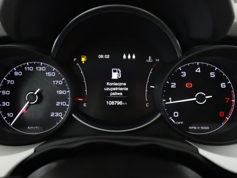 Fiat 500x City Cross kamera Bluetooth tempomat