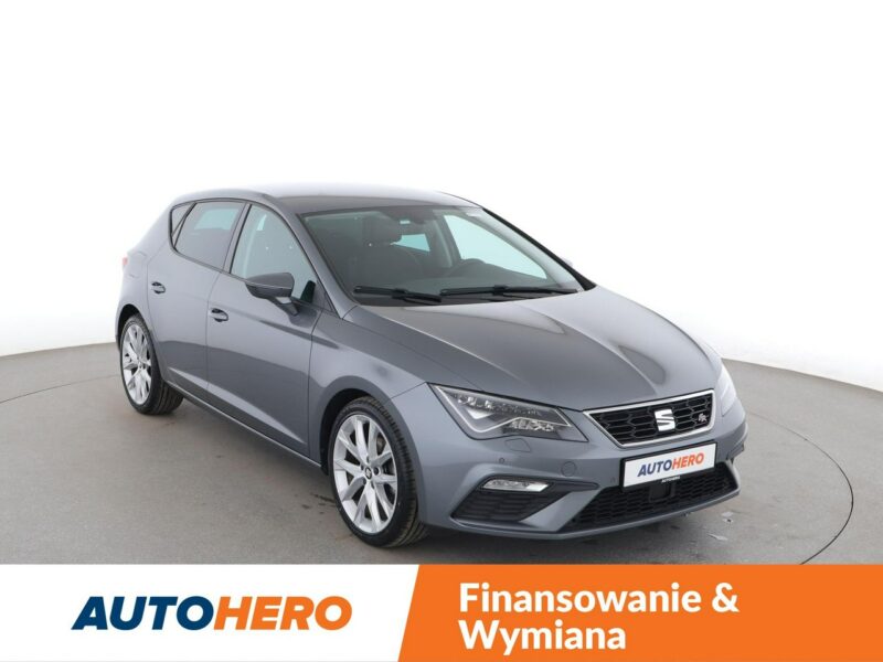 Seat Leon full LED virtual cocpit klima auto kamera i czujniki parkowania grzane III (2012-)