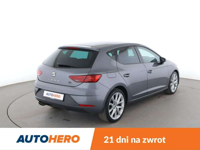 Seat Leon full LED virtual cocpit klima auto kamera i czujniki parkowania grzane III (2012-)