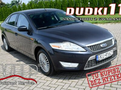 Ford Mondeo 2,0Benz. Dudki11 Navigacja.Convers+.Tempomat.Klimatr 2 str.el.szyby.OK Mk4 (2007-2014)