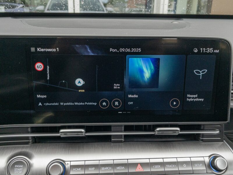 Hyundai Kona 1.6GDi HEV 141KM DCT Hybrid Executive Salon Polska Gwarancja 1wł. II (2023-)