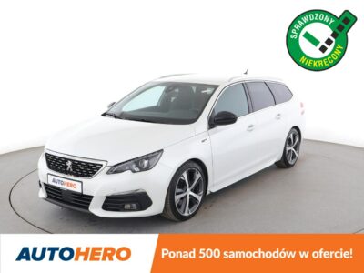 Peugeot 308 automat full LED skóra/alcantara navi kamera i czujniki parkowania T9 (2014-2021)