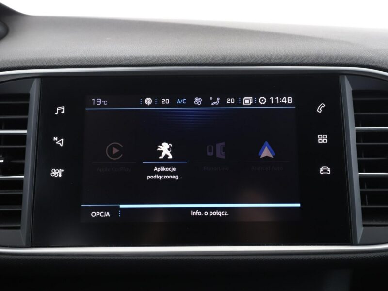 Peugeot 308 automat full LED skóra/alcantara navi kamera i czujniki parkowania T9 (2014-2021)