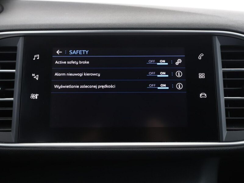 Peugeot 308 automat full LED skóra/alcantara navi kamera i czujniki parkowania T9 (2014-2021)