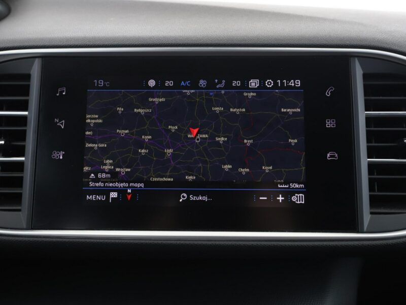 Peugeot 308 automat full LED skóra/alcantara navi kamera i czujniki parkowania T9 (2014-2021)