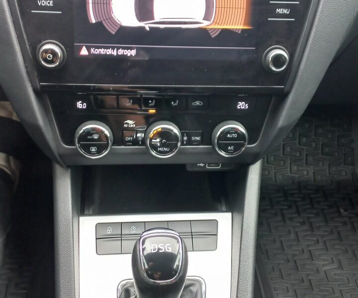 Škoda Octavia DSG Salon PL Serwis ASO 1.5 TSI 150KM F.VAT23% 29.9 tys Export III (2013-)