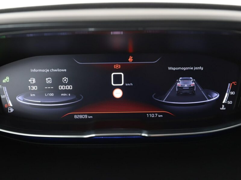 Peugeot 3008 navi virtual cocpik półskóra kamera i czujniki parkowania II (2016-)