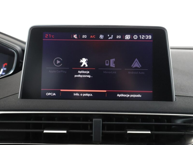 Peugeot 3008 navi virtual cocpik półskóra kamera i czujniki parkowania II (2016-)