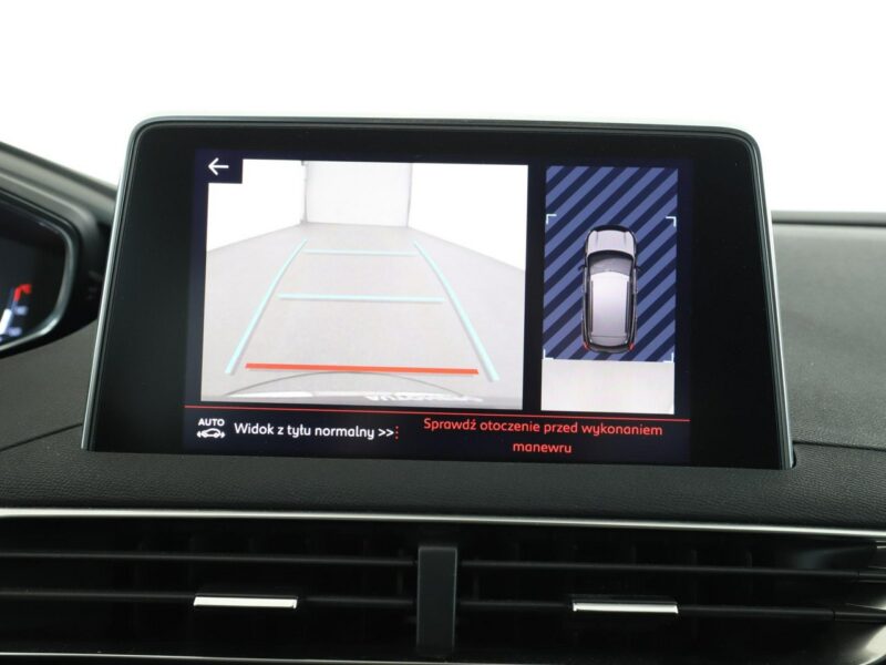 Peugeot 3008 navi virtual cocpik półskóra kamera i czujniki parkowania II (2016-)