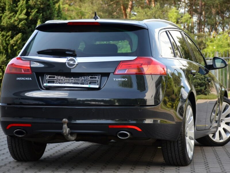 Opel Insignia Czarna Opłacona 1.6T 180KM Serwis 100% Org.Lakier! Navi Kubełki A (2008-2017)