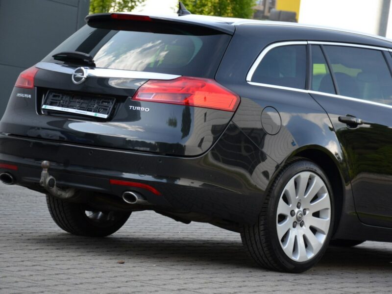 Opel Insignia Czarna Opłacona 1.6T 180KM Serwis 100% Org.Lakier! Navi Kubełki A (2008-2017)