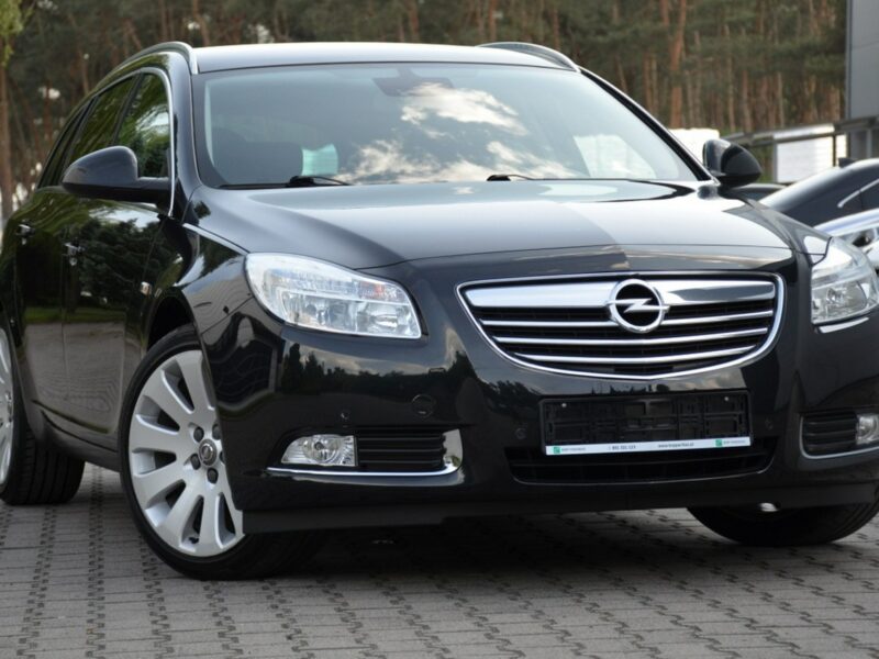 Opel Insignia Czarna Opłacona 1.6T 180KM Serwis 100% Org.Lakier! Navi Kubełki A (2008-2017)