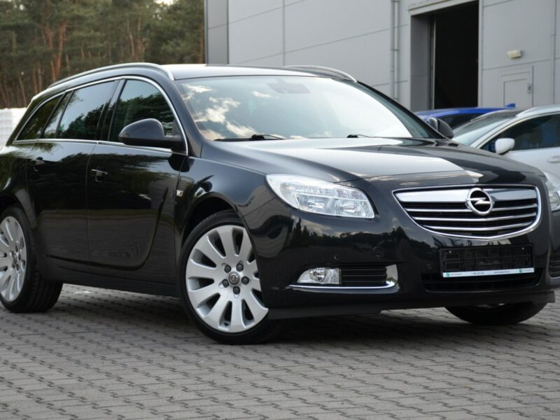Opel Insignia Czarna Opłacona 1.6T 180KM Serwis 100% Org.Lakier! Navi Kubełki A (2008-2017)